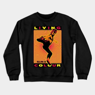 LIVING COLOUR MERCH VTG Crewneck Sweatshirt